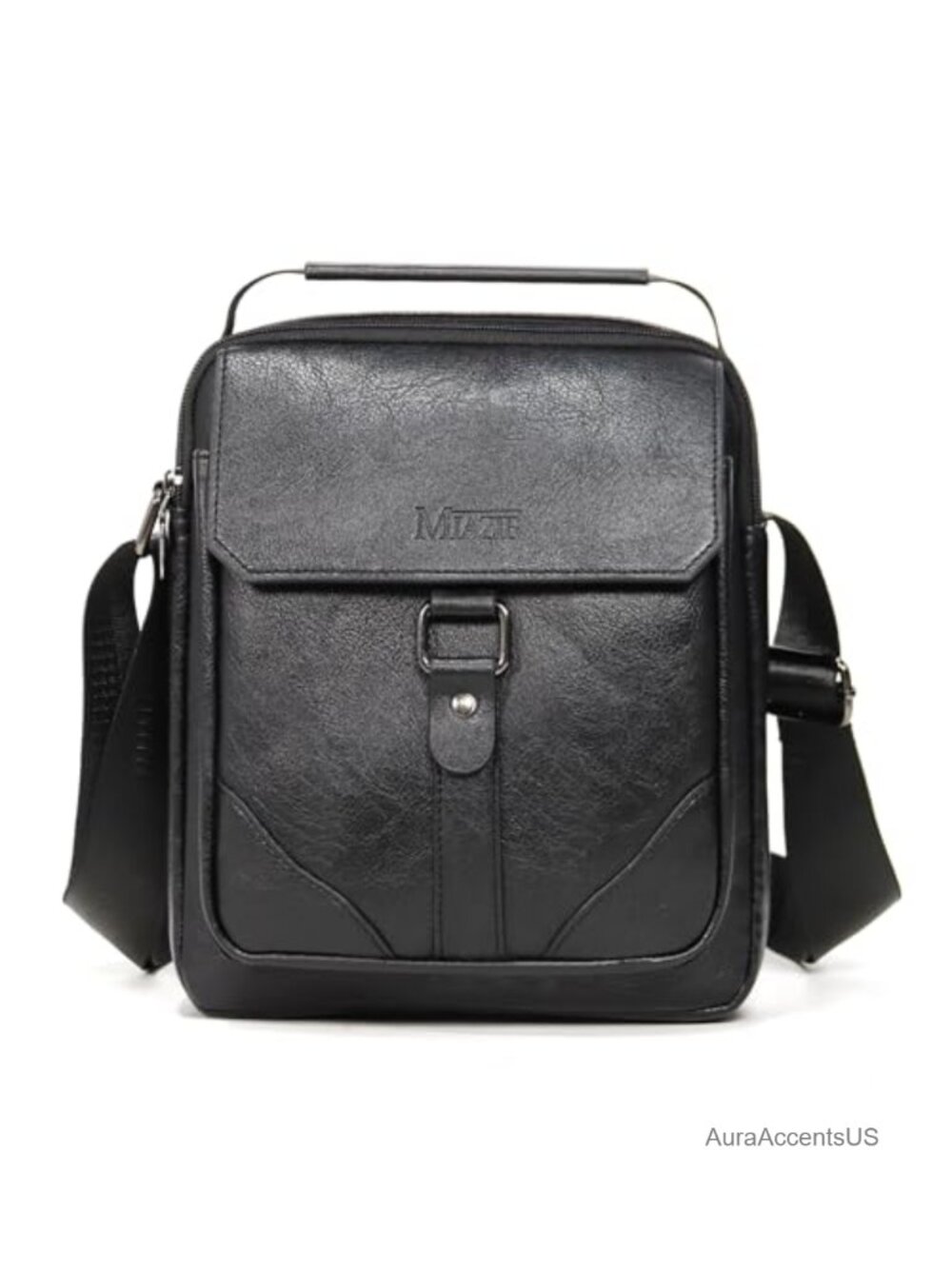PU Leather Messenger Bag Crossbody Shoulder Bag Travel Handbag